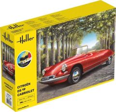HEL56796 - Maquette à assembler avec peinture - CITROEN DS 19 cabriolet
