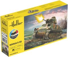 HEL56875 - Maquette à assembler avec peinture - SOMUCA S-35