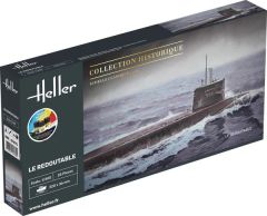 HEL57075 - Maquette à assembler avec peinture - U-Boot S/M Redoutable