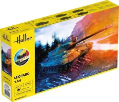 HEL57126 - Maquette à assembler avec peinture - LEOPARD 1A4
