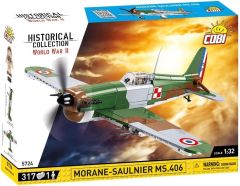 COB5724 - Jeu de construction – 317 pcs - Morane-Saulnier MS.406