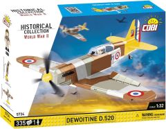 COB5734 - Jeu de construction – 335 pcs - DEWOITINE D.520