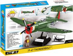 COB5737 - Jeu de construction – 477 pcs - P-47 THUNDERBOLT