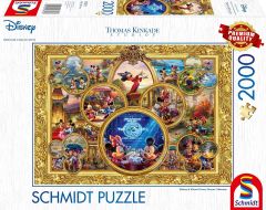 SCM57371 - Puzzle de Thomas Kinkade DISNEY Minnie et Mickey – 2000 pièces