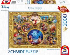 SCM57371 - Puzzle de Thomas Kinkade DISNEY Minnie et Mickey – 2000 pièces