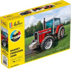 HEL57402 - Maquette à assembler avec peinture - MASSEY FERGUSON 2680
