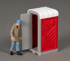 MSM5750/04 - Accessoire de chantier couleur Rouge - Toilette