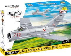 COB5822 - Jeu de construction – 504 pcs - LIM -1 POLISH AIR FORCE 1952