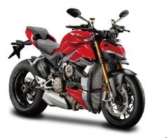 NEW58273 - Moto de couleur rouge - DUCATI Super Naked V4S 