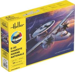 HEL58302 - Maquette à assembler avec peinture - HAWKEYE E-2C Marine Nationale