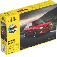 HEL58705 - Maquette à assembler avec peinture - PEUGEOT 205 GTI