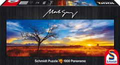 SCM59287 - Puzzle du coucher de soleil au désert Oak en Australie  - 1000 pièces