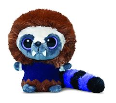 AUR60122 - YOOHOO déguisé en Vampire en peluche avec son du dessin animé YOOHOO et ses amis - Mesurant : 12 cm