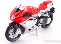BUR51053ROWI - Moto rouge et grise – MV AGUSTA F4
