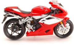 BUR51056ROWI - Moto de 2012 rouge et blanche – MV AGUSTA F4RR