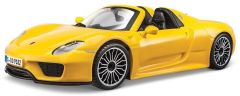 BUR21076GE - Voiture de couleur Jaune – PORSCHE 918 Spyder
