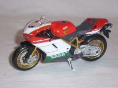 MST18-DUCROWIGR - Moto de couleur rouge et blanche – DUCATI 1098S
