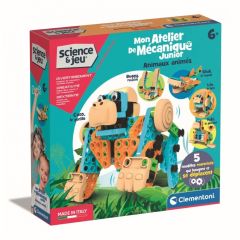 CLE52485 - Jeu de construction junior – Animaux animés