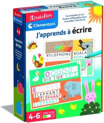CLE52606 - Jeu éducatif des 4 ans – J'apprends à écrire