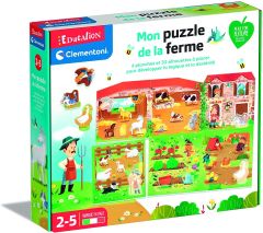 CLE52608 - Puzzle La ferme en bois – 30 Pièces