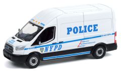 GREEN53030-E - Véhicule sous blister - FORD Transit 2015 NEW YORK CITY POLICE