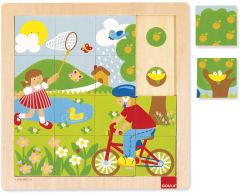 GOA53085 - Puzzle sur le Printemps – 16 pièces en bois