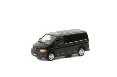 WSI04-1027 - Utilitaire VOLKSWAGEN transporteur couleur noir équipé du crochet d'attelage