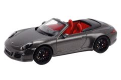 SCH7577 - Voiture gris métallisé PORSCHE 911 carrera GTS cabriolé