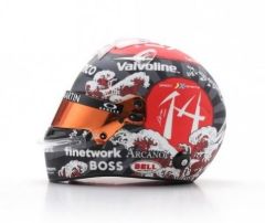 SPA5HF178 - Casque du pilote Fernando ALONSO - GP du Japon 2024 - ASTON MARTIN Aramco F1 Team