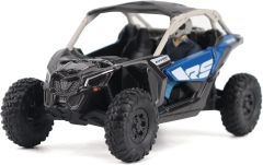 DCM60005 - Véhicule tout terrain de couelur bleu noir et gris - CAN-AM Maverick X3 X rs Turbo RR