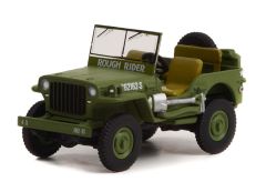 GREEN61020-A - Véhicule U.S Army World War II sous blister de la série BATAILLON 64 - JEEP Willys MB de 1942 Utah Beach Normandie