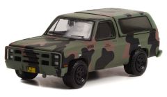 GREEN61020-E - Véhicule U.S Army sous blister de la série BATAILLON 64 – CHEVROLET M1009 CUCV de 1985
