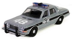GREEN62020-E - Voiture sous blister du film The Crow – PLYMOUTH Gran Fury 1984