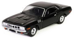 GREEN62020-F - Voiture sous blister du film John Wick chapitre 4 – PLYMOUTH cuda de 1971