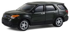 GREEN62040-A - Voiture sous blister de la série TV NCIS - FORD Explorer 2015 de couleur gris