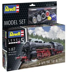 REV62168 - Maquette à assembler avec peinture - Locomotive Express S3/6 BR 18 avec Tender