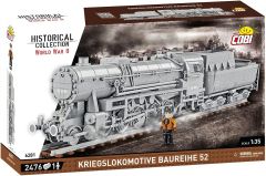 COB6281 - Jeu de construction – 2476 pcs - KRIEGSLOKOMOTIVE BAUREIHE