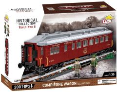 COB6289 - Jeu de construction - 2001 pcs - Wagon de Compiègne 22 Juin 1940