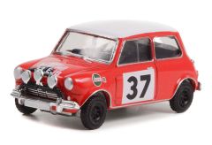 GREEN63020-A - Voiture sous blister de la série HOT HATCHES – MINI COOPER Morris 1964 N°37 de 1964