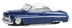 GREEN63050-B - Voiture sous blister de la série CALIFORNIA LOWRIDERS – MERCURY Eight Chopped Top convertible