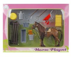 KID640120 - Animaux et accessoires - Ensemble de jeu et cheval
