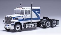IXO64TR011A - Camion solo de 1978 courleur bleu et blanc - FORD LTL-9000 6x4