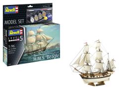 REV65458 - Maquette avec peinture à assembler – model set - H.M.S. Beagle