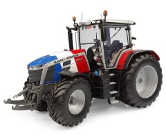 UH6662 - Tracteur limité à 750 pièces de couleur bleu blanc rouge – MASSEY FERGUSON 8S.225