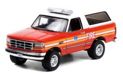 GREEN67030-E - Véhicule sous blister de la série FIRE & RESCUE - FORD bronco de 1996 New York