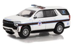 GREEN67040-F - Véhicule sous blister de la série FIRST RESPONDERS - CHEVROLET Tahoe 2021 Ambulance New York