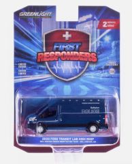 GREEN67060-D - Véhicule de la Police de Washington sous blister de la série FIRST RESPONDERS - FORD Transit LWB de 2020