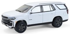 GREEN68070-E - Voiture sous blister de la série SHOWROOM FLOOR - CHEVROLET Tahoe 2024 de couleur blanche