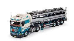 TEK68699 - Camion avec remorqe citerne 3 essieux OUDEN TANK TRANSPORT – SCANIA R13 4x2