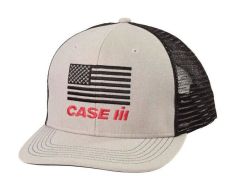 694712 - Casquette beige avec arrière en maille noire - CASE IH